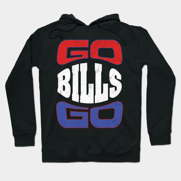 Go Bills Go Hoodie by Snapdragon